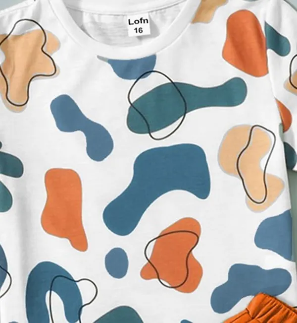 Pack_Of_3_Cotton_Printed_Short_Sleeves_T-Shirt_With_Shorts_For_Kids_(Multicolor)