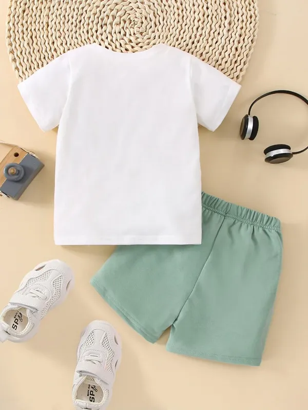 Pack_Of_3_Cotton_Printed_Short_Sleeves_T-Shirt_With_Shorts_For_Kids_(Multicolor)