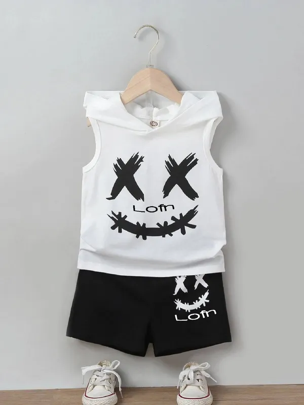 Pack_Of_3_Cotton_Printed_Short_Sleeves_T-Shirt_With_Shorts_For_Kids_(Multicolor)