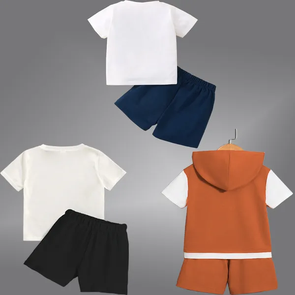 Pack_Of_3_Cotton_Printed_Short_Sleeves_T-Shirt_With_Shorts_For_Kids_(Multicolor)