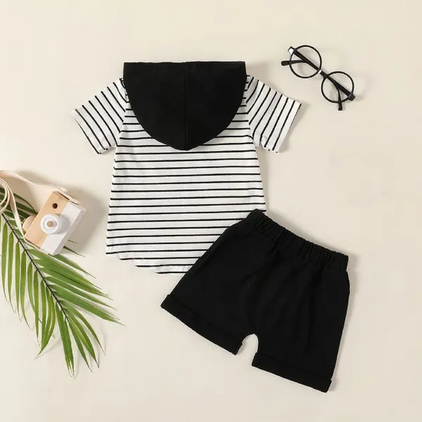Pack_Of_3_Cotton_Printed_Short_Sleeves_T-Shirt_With_Shorts_For_Kids_(Multicolor)