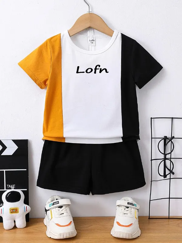 Pack_Of_3_Cotton_Printed_Short_Sleeves_T-Shirt_With_Shorts_For_Kids_(Multicolor)