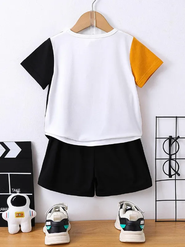 Pack_Of_3_Cotton_Printed_Short_Sleeves_T-Shirt_With_Shorts_For_Kids_(Multicolor)