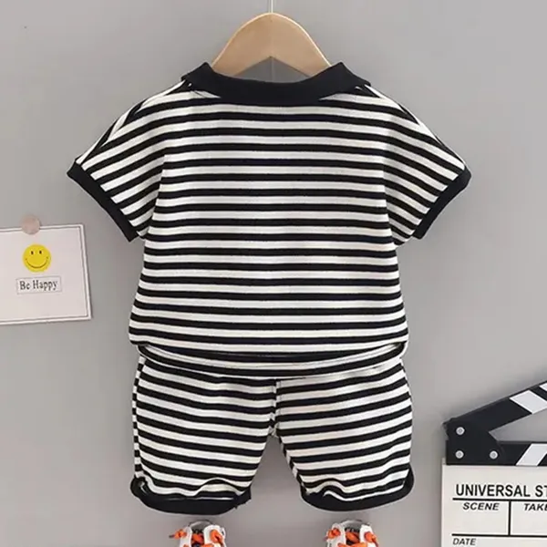 Pack_Of_3_Cotton_Printed_Short_Sleeves_T-Shirt_With_Shorts_For_Kids_(Multicolor)