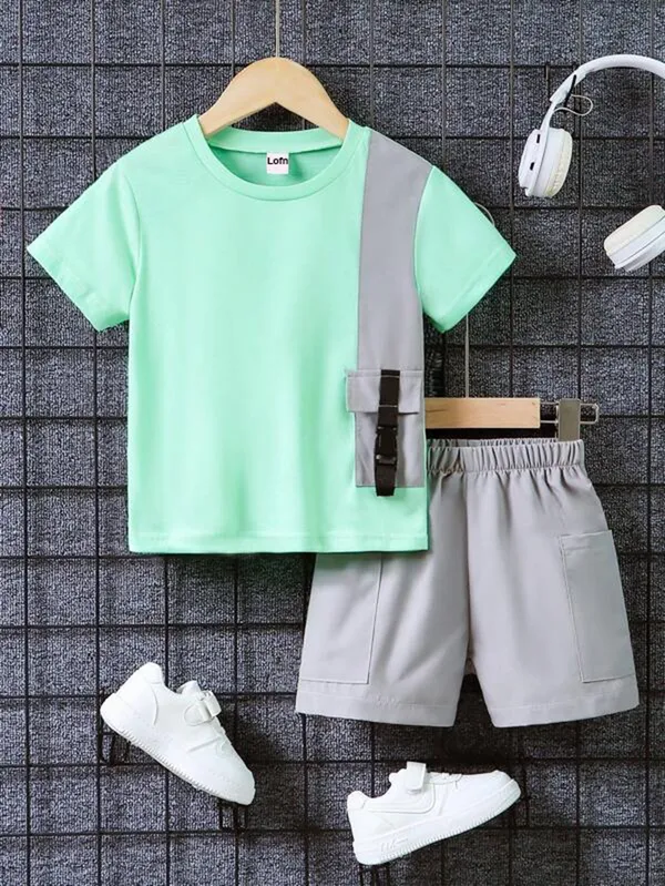 Pack_Of_3_Cotton_Printed_Short_Sleeves_T-Shirt_With_Shorts_For_Kids_(Multicolor)