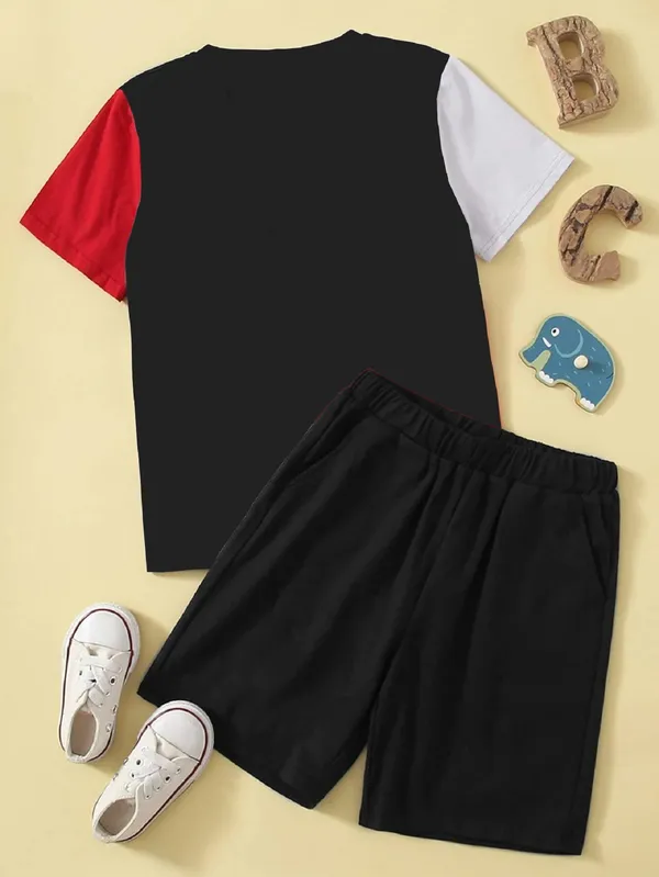 Pack_Of_3_Cotton_Printed_Short_Sleeves_T-Shirt_With_Shorts_For_Kids_(Multicolor)