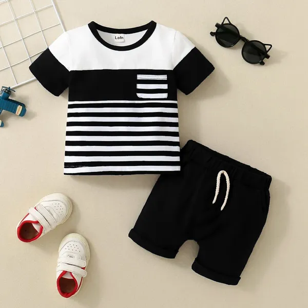Pack_Of_3_Cotton_Printed_Short_Sleeves_T-Shirt_With_Shorts_For_Kids_(Multicolor)