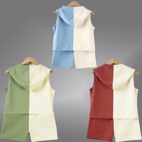 Pack_Of_3_Cotton_Printed_Short_Sleeves_T-Shirt_With_Shorts_For_Kids_(Multicolor)