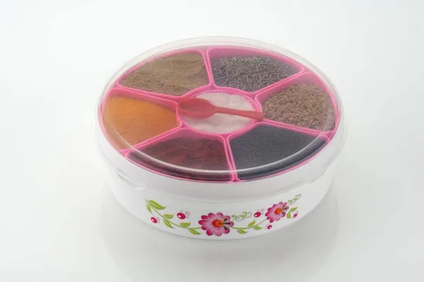 Pink_7-Section_Round_Masala_Box_With_Lid_&_Spoon_Pink