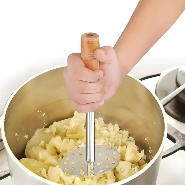 High_Grade_Stainless_Steel_Potato_Masher_Paubhaji_/_Pav_Bhaji_Masher_with_Wooden_handle_(1_Pc)