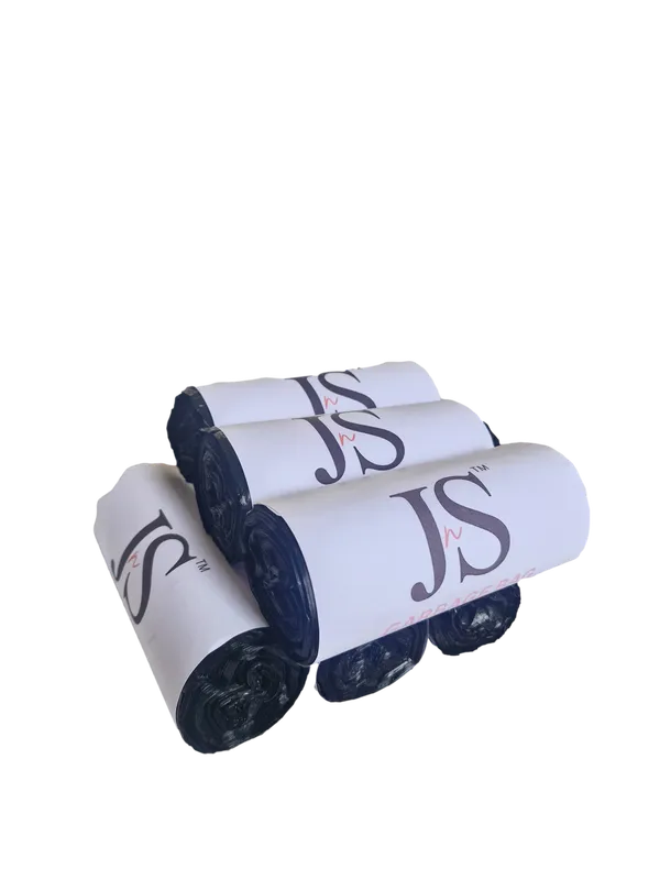 JnS_Brand_Garbage_Bags_Medium_Size_180_Count__30_Bags_X_6_Rolls__19_X_21_Inches_For_Dry_&_Wet_Waste_|_Black