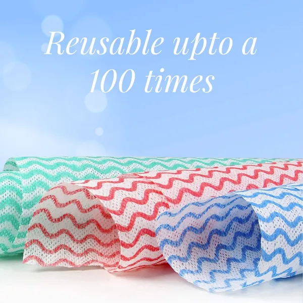 JnS__Non-Woven_Reusable_&_Washable_Kitchen_Towel_Wipes_(Pack_Of_2)