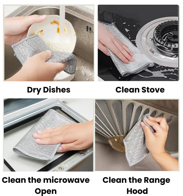 JnS_Stainless_Steel_Non_Scratch_Wire_Dish_Cloth_For_Kitchen_Use_-_1_Pack_Of_25_piece_(1_layer)