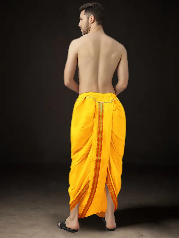 Men's_Pack_of_2_Ready-Made_Dhoti_Pants_|_Traditional_Ethnic_Wear_with_Golden_Border_|_Festival_&_Pooja_Outfit-(Pack_of_2)