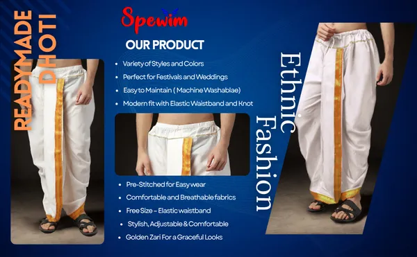 Men's_Pack_of_2_Ready-Made_Dhoti_Pants_|_Traditional_Ethnic_Wear_with_Golden_Border_|_Festival_&_Pooja_Outfit-(Pack_of_2)