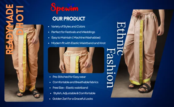 Men's_Pack_of_2_Ready-Made_Dhoti_Pants_|_Traditional_Ethnic_Wear_with_Golden_Border_|_Festival_&_Pooja_Outfit-(Pack_of_2)