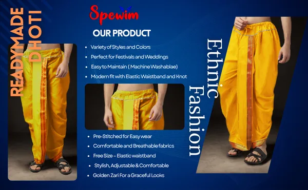 Men's_Pack_of_2_Ready-Made_Dhoti_Pants_|_Traditional_Ethnic_Wear_with_Golden_Border_|_Festival_&_Pooja_Outfit-(Pack_of_2)