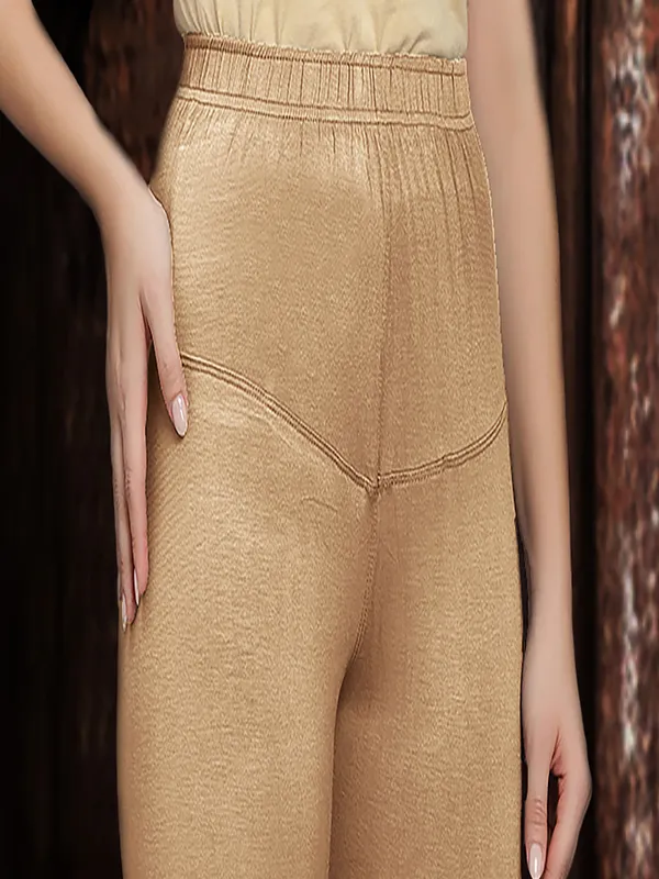 Nude_V-Cut_Ankle_Length_Stylish_High-Waist_Leggings_For_Women