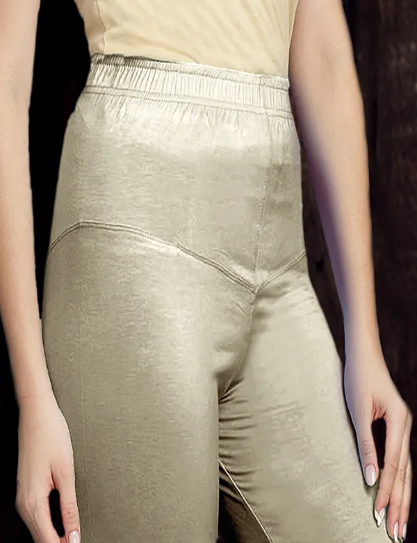 Dusty_Green_V-Cut_Full_Length_Stylish_High-Waist_Leggings_For_Women