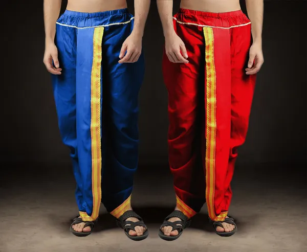 Men's_Pack_of_2_Ready-Made_Dhoti_Pants_|_Traditional_Ethnic_Wear_with_Golden_Border_|_Festival_&_Pooja_Outfit-(Pack_of_2)
