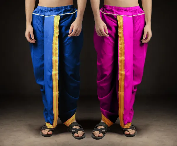 Men's_Pack_of_2_Ready-Made_Dhoti_Pants_|_Traditional_Ethnic_Wear_with_Golden_Border_|_Festival_&_Pooja_Outfit-(Pack_of_2)