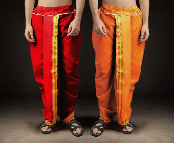 Men's_Pack_of_2_Ready-Made_Dhoti_Pants_|_Traditional_Ethnic_Wear_with_Golden_Border_|_Festival_&_Pooja_Outfit-(Pack_of_2)