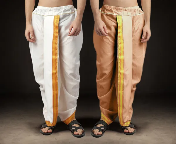 Men's_Pack_of_2_Ready-Made_Dhoti_Pants_|_Traditional_Ethnic_Wear_with_Golden_Border_|_Festival_&_Pooja_Outfit-(Pack_of_2)