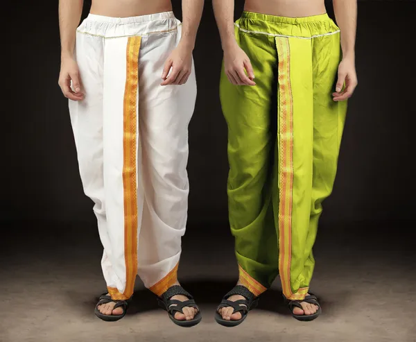Men's_Pack_of_2_Ready-Made_Dhoti_Pants_|_Traditional_Ethnic_Wear_with_Golden_Border_|_Festival_&_Pooja_Outfit-(Pack_of_2)