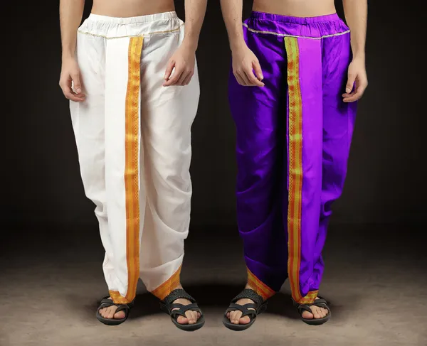 Men's_Pack_of_2_Ready-Made_Dhoti_Pants_|_Traditional_Ethnic_Wear_with_Golden_Border_|_Festival_&_Pooja_Outfit-(Pack_of_2)