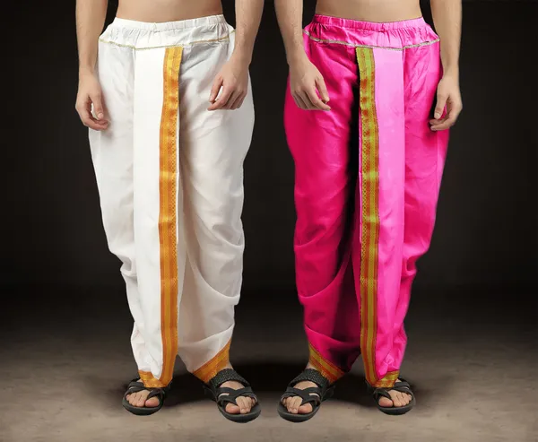 Men's_Pack_of_2_Ready-Made_Dhoti_Pants_|_Traditional_Ethnic_Wear_with_Golden_Border_|_Festival_&_Pooja_Outfit-(Pack_of_2)