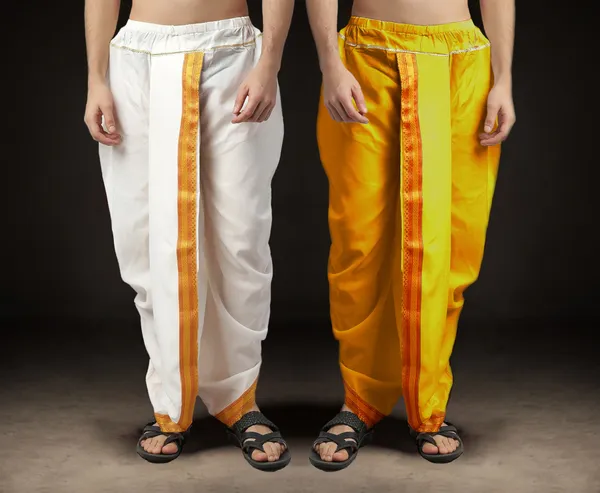 Men's_Pack_of_2_Ready-Made_Dhoti_Pants_|_Traditional_Ethnic_Wear_with_Golden_Border_|_Festival_&_Pooja_Outfit-(Pack_of_2)