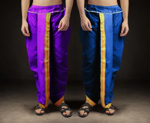 Men's_Pack_of_2_Ready-Made_Dhoti_Pants_|_Traditional_Ethnic_Wear_with_Golden_Border_|_Festival_&_Pooja_Outfit-(Pack_of_2)