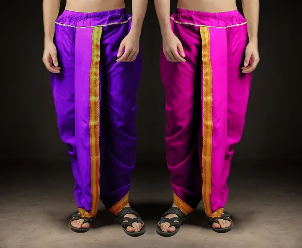 Men's_Pack_of_2_Ready-Made_Dhoti_Pants_|_Traditional_Ethnic_Wear_with_Golden_Border_|_Festival_&_Pooja_Outfit-(Pack_of_2)