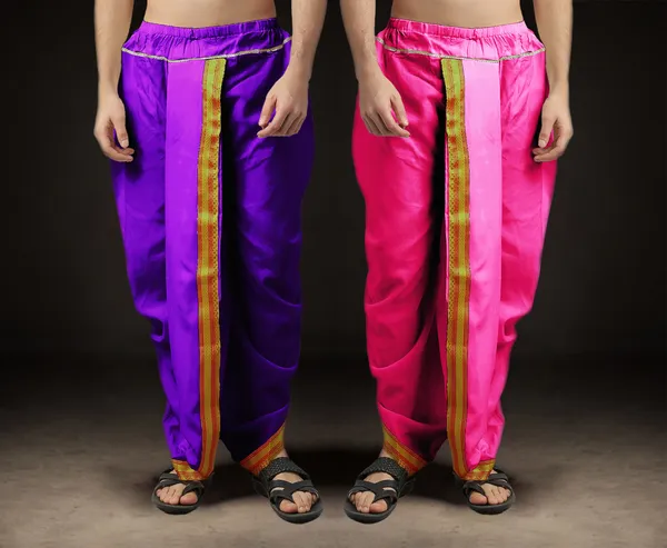 Men's_Pack_of_2_Ready-Made_Dhoti_Pants_|_Traditional_Ethnic_Wear_with_Golden_Border_|_Festival_&_Pooja_Outfit-(Pack_of_2)