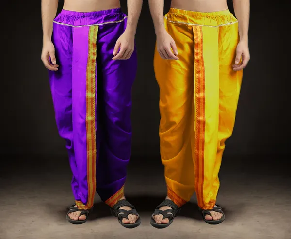 Men's_Pack_of_2_Ready-Made_Dhoti_Pants_|_Traditional_Ethnic_Wear_with_Golden_Border_|_Festival_&_Pooja_Outfit-(Pack_of_2)