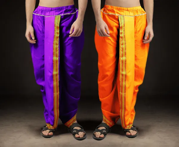 Men's_Pack_of_2_Ready-Made_Dhoti_Pants_|_Traditional_Ethnic_Wear_with_Golden_Border_|_Festival_&_Pooja_Outfit-(Pack_of_2)
