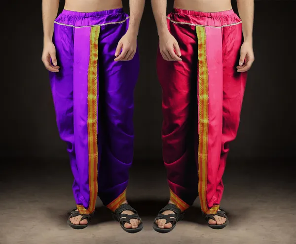 Men's_Pack_of_2_Ready-Made_Dhoti_Pants_|_Traditional_Ethnic_Wear_with_Golden_Border_|_Festival_&_Pooja_Outfit-(Pack_of_2)
