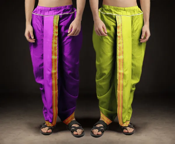 Men's_Pack_of_2_Ready-Made_Dhoti_Pants_|_Traditional_Ethnic_Wear_with_Golden_Border_|_Festival_&_Pooja_Outfit-(Pack_of_2)