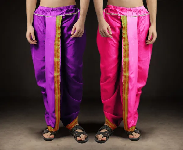 Men's_Pack_of_2_Ready-Made_Dhoti_Pants_|_Traditional_Ethnic_Wear_with_Golden_Border_|_Festival_&_Pooja_Outfit-(Pack_of_2)