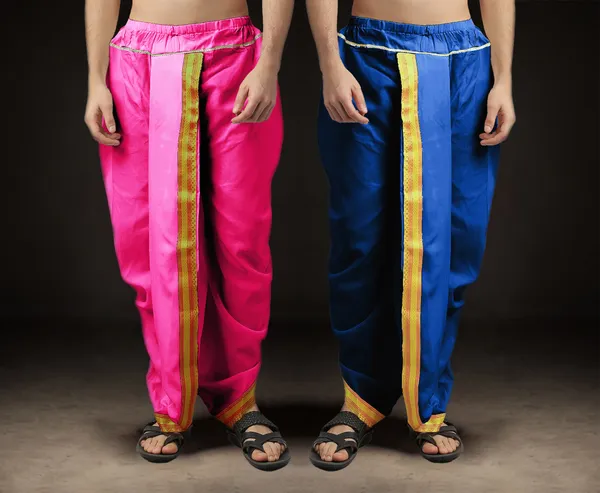 Men's_Pack_of_2_Ready-Made_Dhoti_Pants_|_Traditional_Ethnic_Wear_with_Golden_Border_|_Festival_&_Pooja_Outfit-(Pack_of_2)