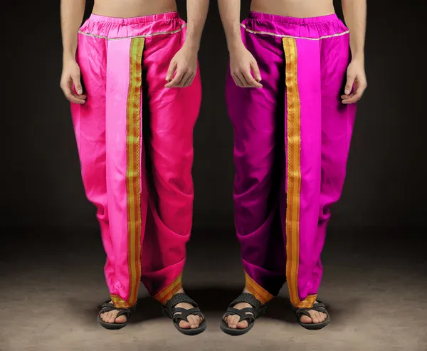 Men's_Pack_of_2_Ready-Made_Dhoti_Pants_|_Traditional_Ethnic_Wear_with_Golden_Border_|_Festival_&_Pooja_Outfit-(Pack_of_2)
