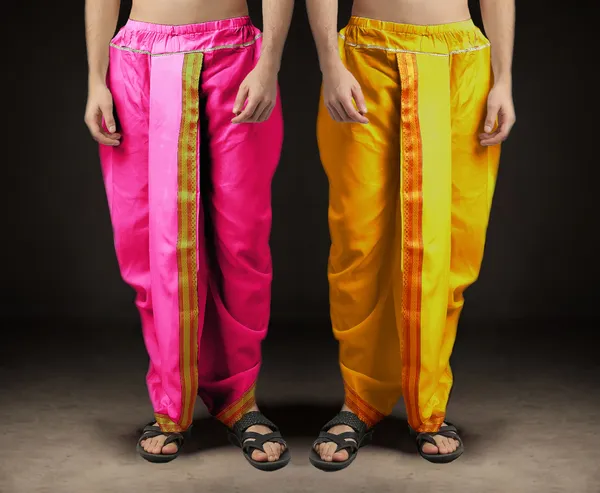 Men's_Pack_of_2_Ready-Made_Dhoti_Pants_|_Traditional_Ethnic_Wear_with_Golden_Border_|_Festival_&_Pooja_Outfit-(Pack_of_2)