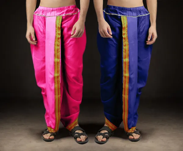 Men's_Pack_of_2_Ready-Made_Dhoti_Pants_|_Traditional_Ethnic_Wear_with_Golden_Border_|_Festival_&_Pooja_Outfit-(Pack_of_2)