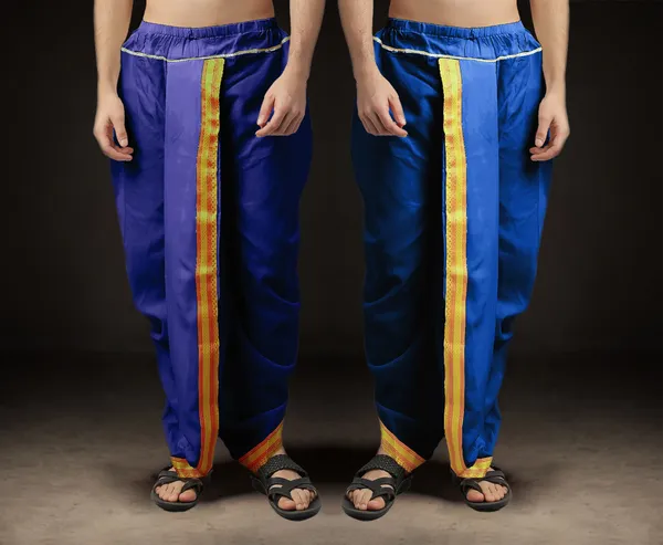 Men's_Pack_of_2_Ready-Made_Dhoti_Pants_|_Traditional_Ethnic_Wear_with_Golden_Border_|_Festival_&_Pooja_Outfit-(Pack_of_2)