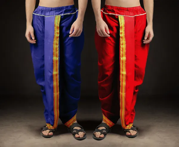Men's_Pack_of_2_Ready-Made_Dhoti_Pants_|_Traditional_Ethnic_Wear_with_Golden_Border_|_Festival_&_Pooja_Outfit-(Pack_of_2)