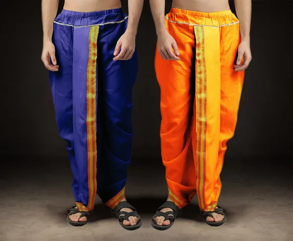 Men's_Pack_of_2_Ready-Made_Dhoti_Pants_|_Traditional_Ethnic_Wear_with_Golden_Border_|_Festival_&_Pooja_Outfit-(Pack_of_2)