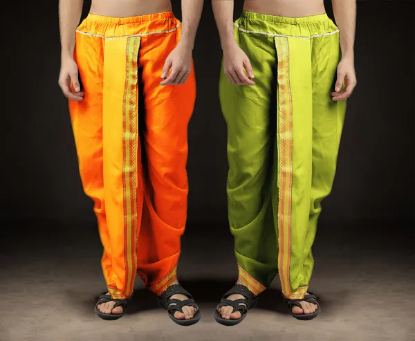 Men's_Pack_of_2_Ready-Made_Dhoti_Pants_|_Traditional_Ethnic_Wear_with_Golden_Border_|_Festival_&_Pooja_Outfit-(Pack_of_2)