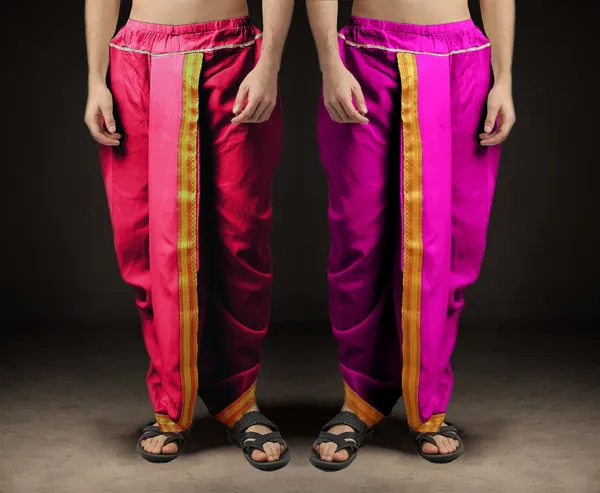 Men's_Pack_of_2_Ready-Made_Dhoti_Pants_|_Traditional_Ethnic_Wear_with_Golden_Border_|_Festival_&_Pooja_Outfit-(Pack_of_2)