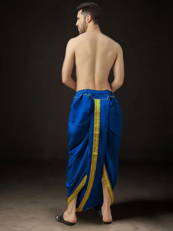 Men's_Pack_of_2_Ready-Made_Dhoti_Pants_|_Traditional_Ethnic_Wear_with_Golden_Border_|_Festival_&_Pooja_Outfit-(Pack_of_2)
