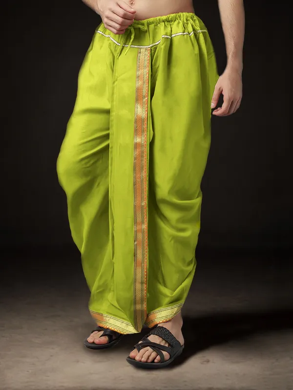 Men's_Pack_of_2_Ready-Made_Dhoti_Pants_|_Traditional_Ethnic_Wear_with_Golden_Border_|_Festival_&_Pooja_Outfit-(Pack_of_2)